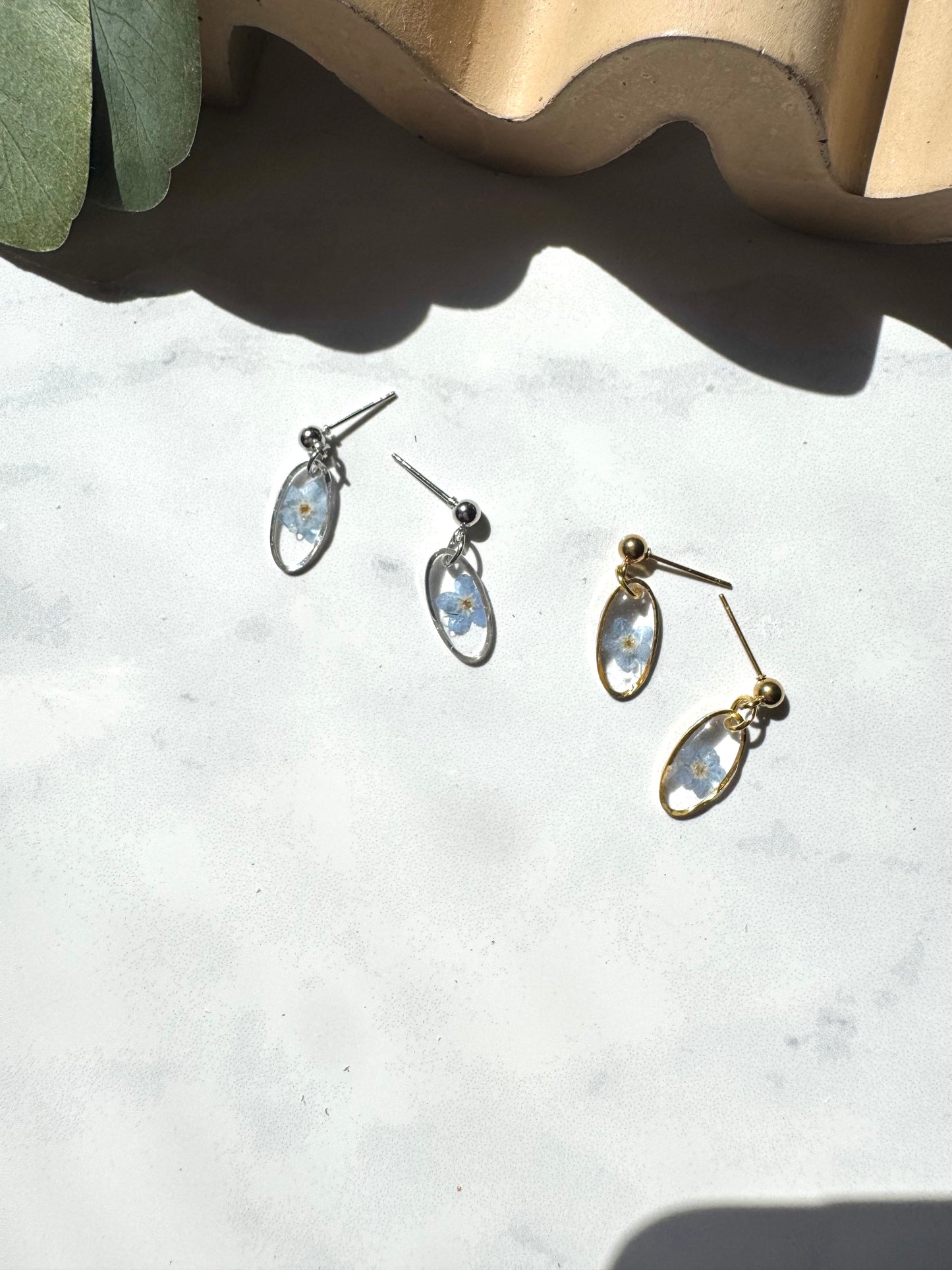 Petite Forget Me Not Flower Dangles