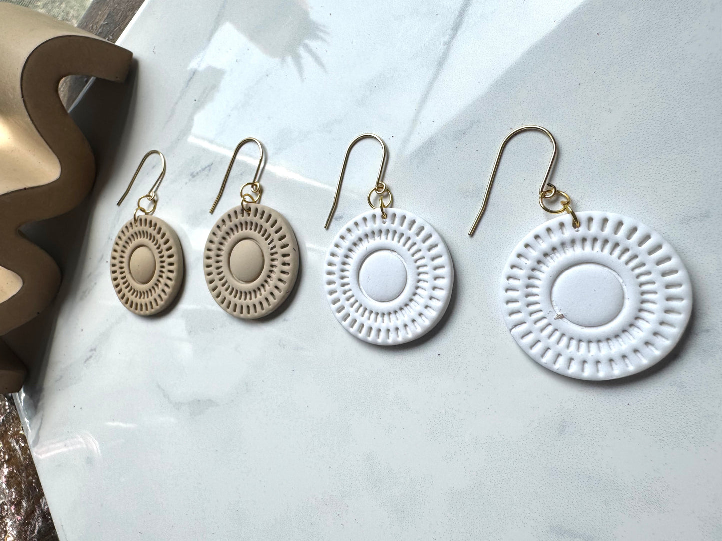 Boho Circle Dangles