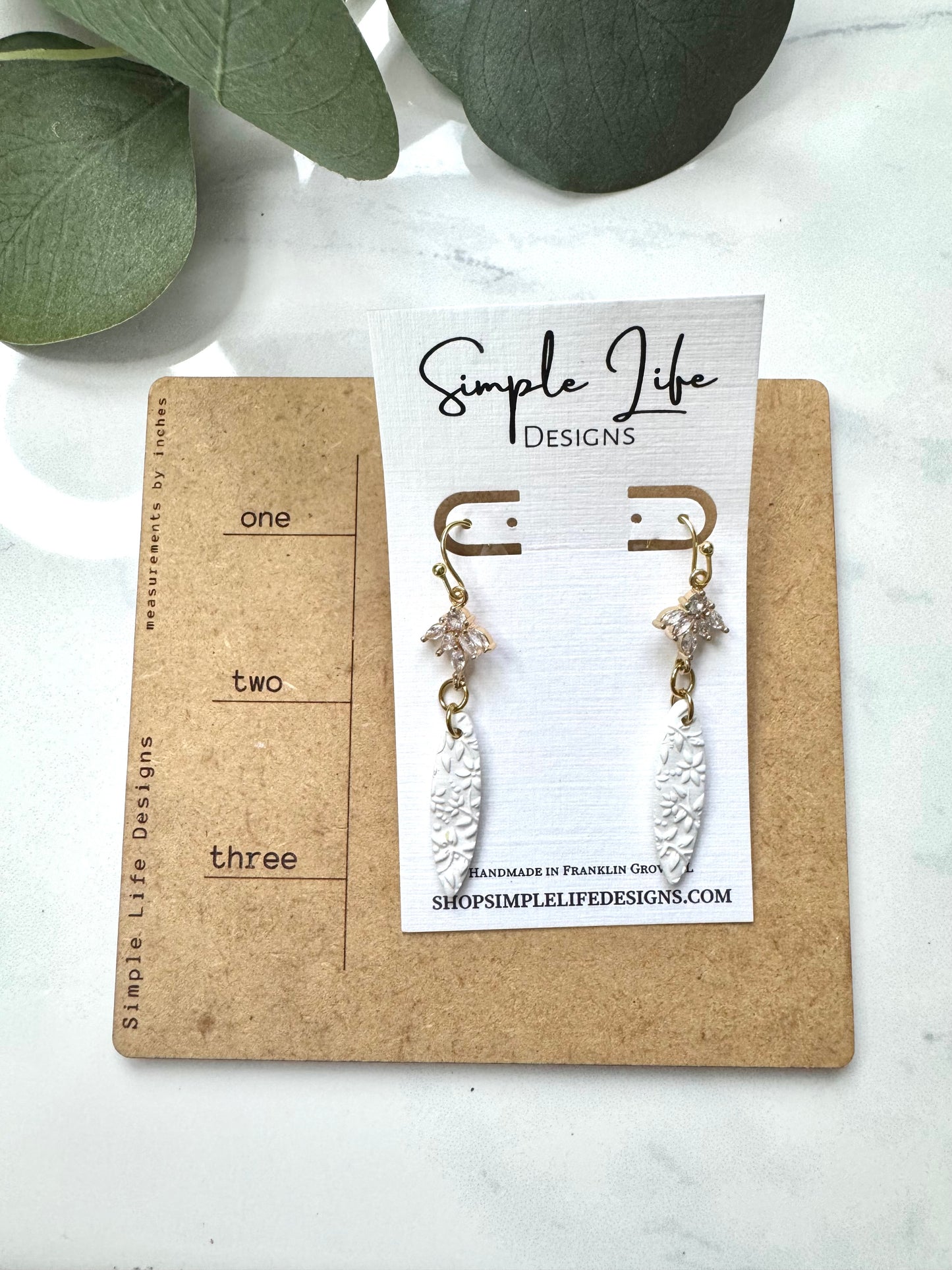 Simple Elegance - Dainty Drop Earrings
