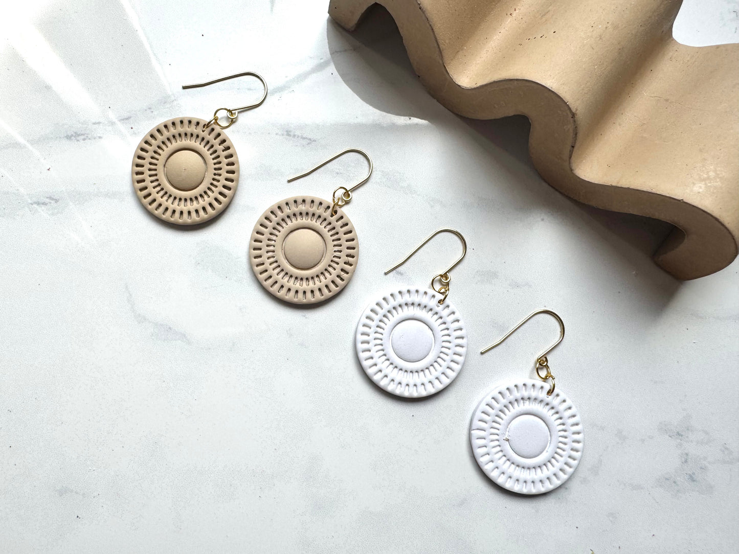 Boho Circle Dangles