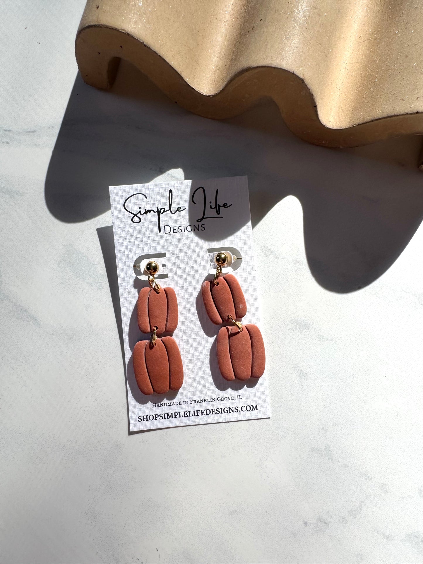 Pumpkin Dangles