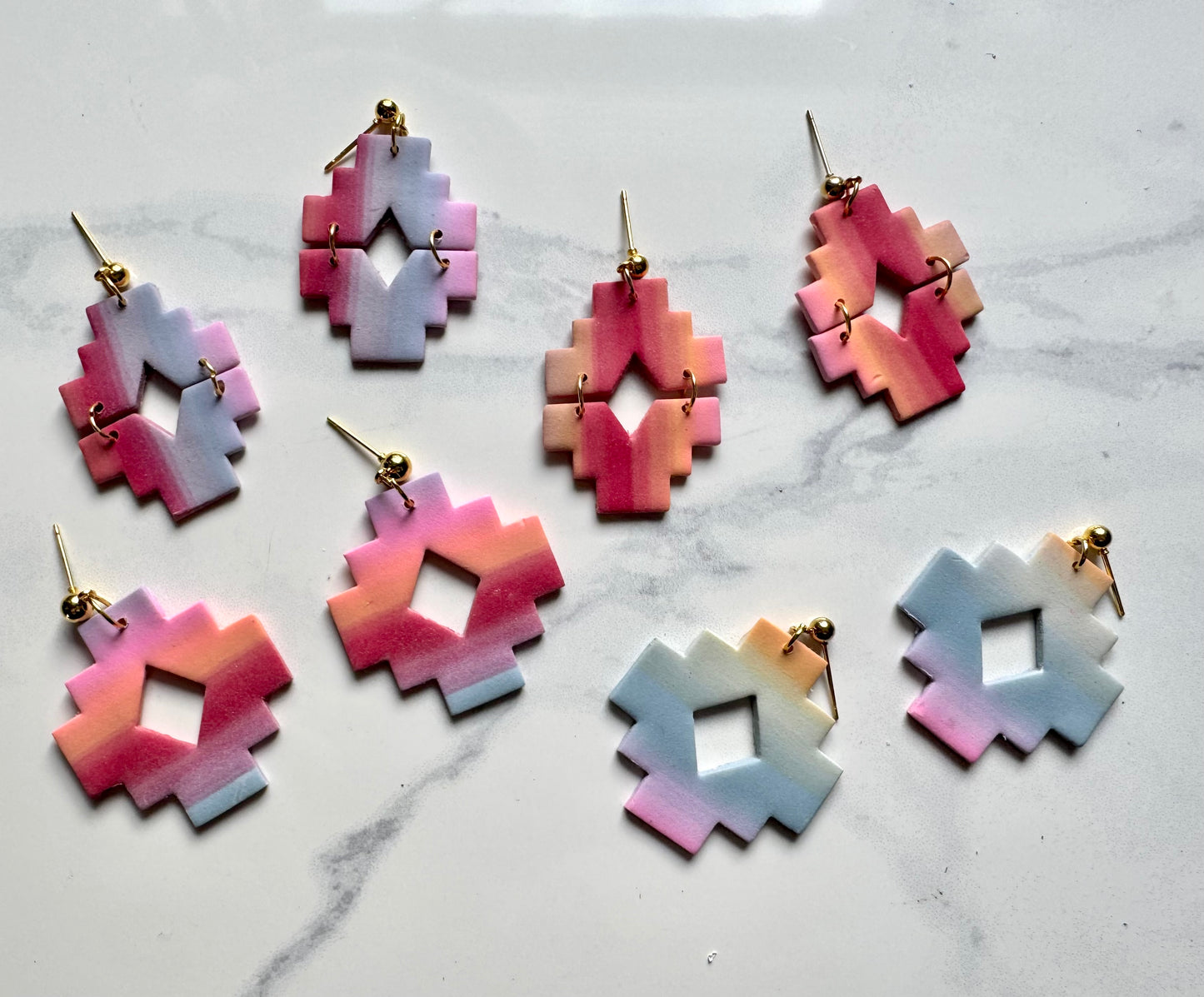 Southwest Ombré Dangles