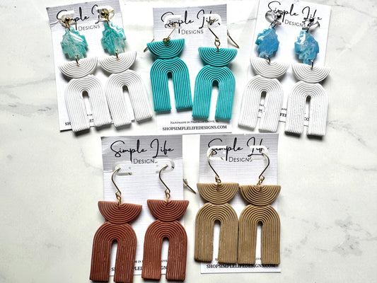 Art Deco Arch Dangles