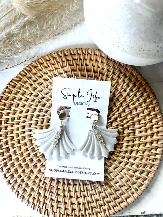 Simple Elegance Fan Dangles