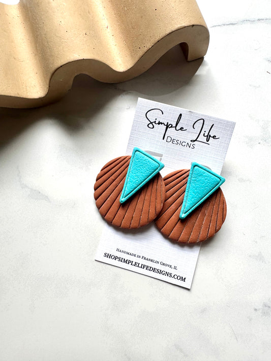 Large Circle Statement Studs