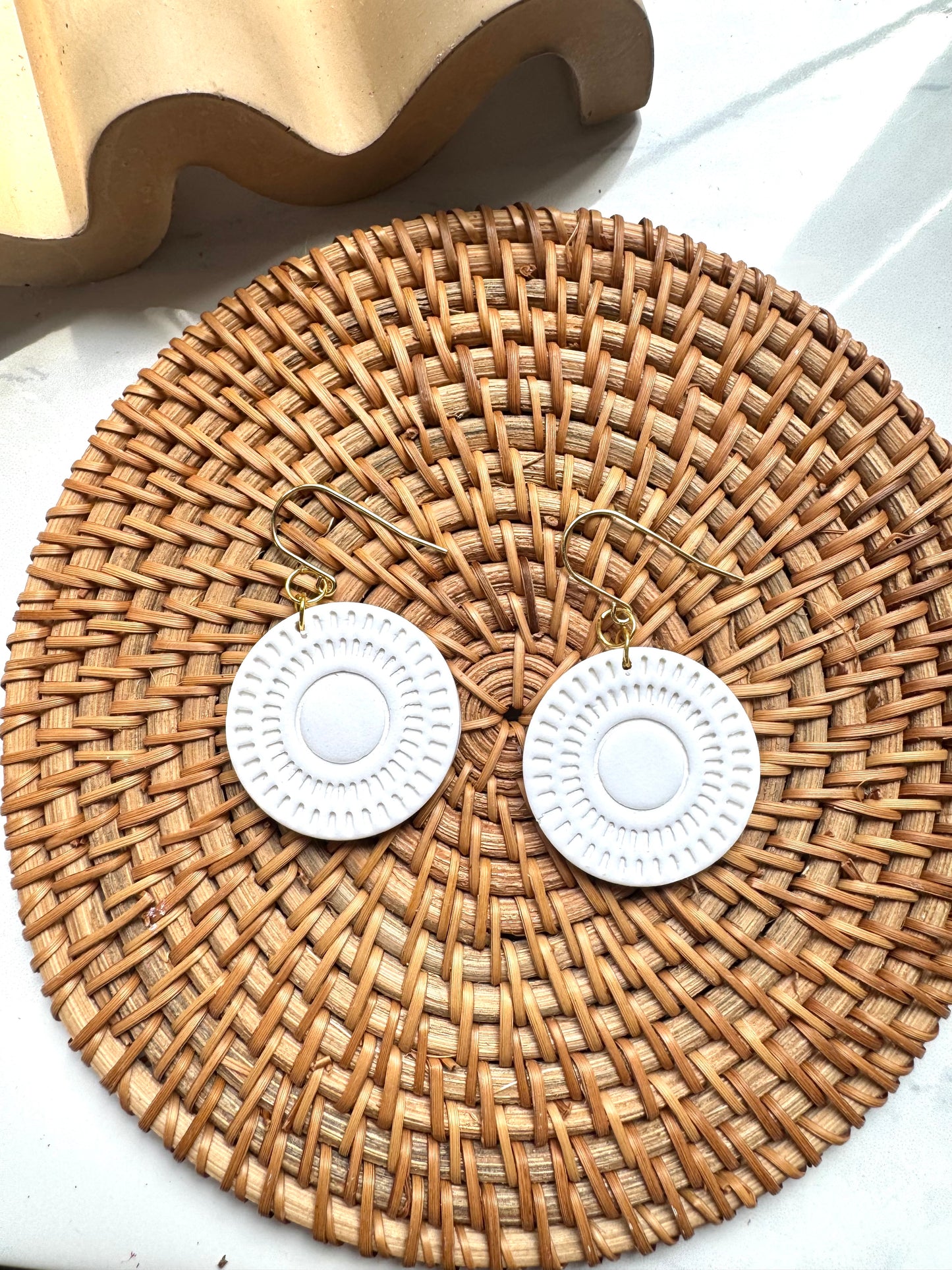Boho Circle Dangles