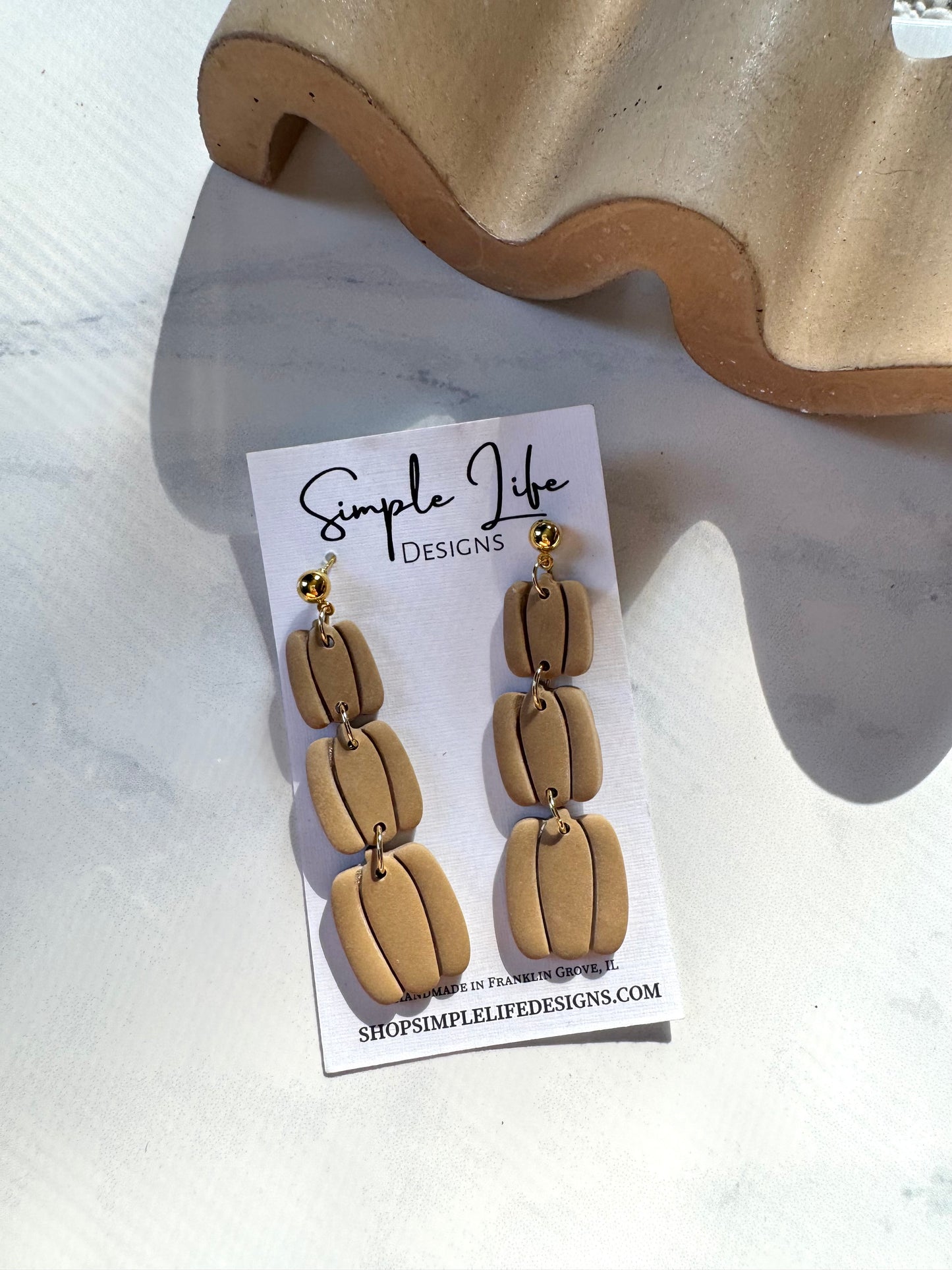 Pumpkin Dangles