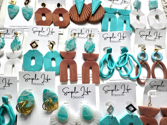 Large Circle Statement Studs