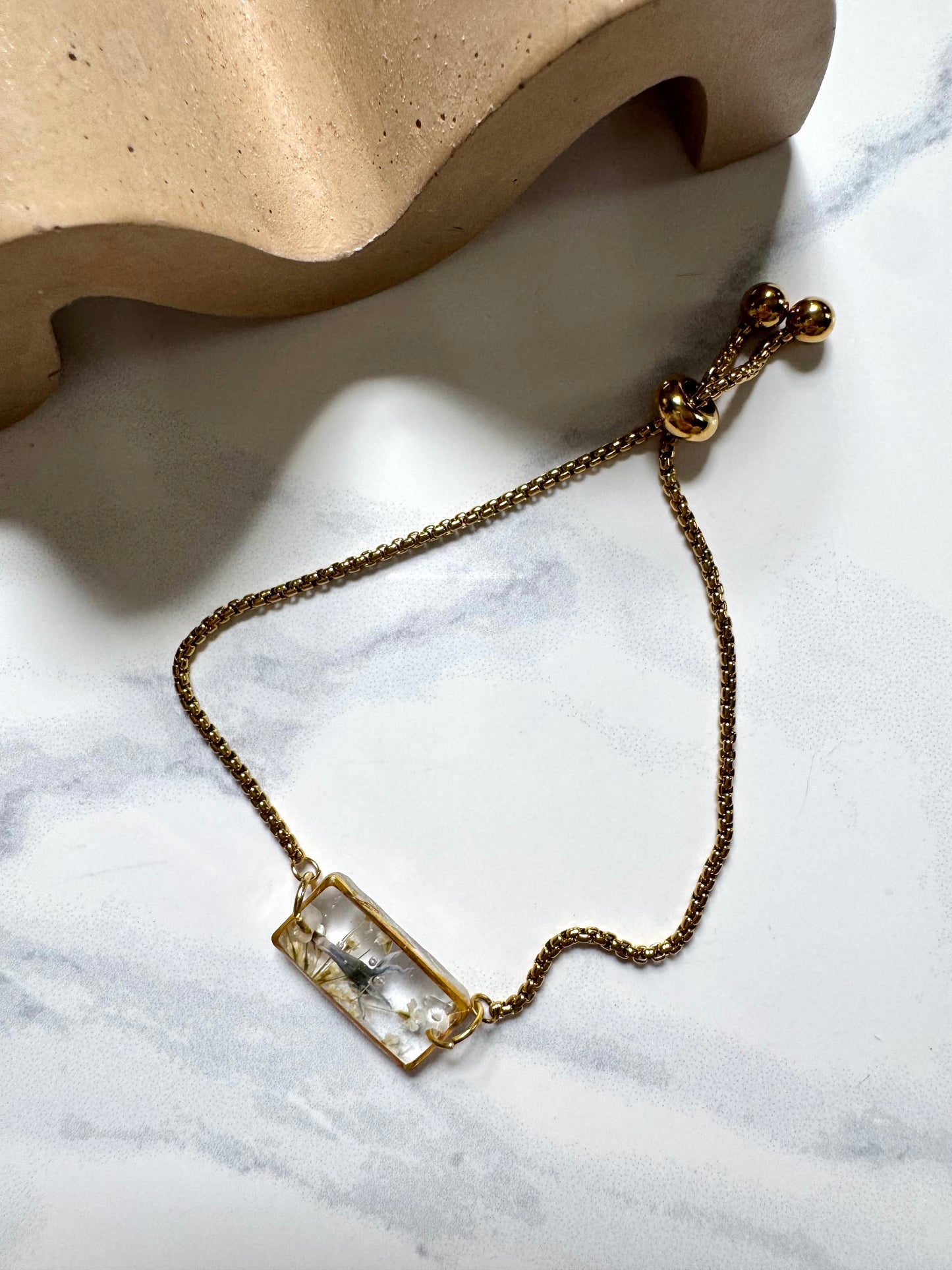 Blue Flower Bracelet