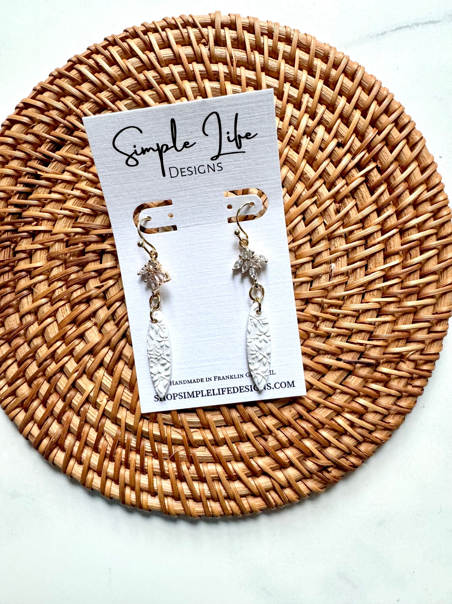 Simple Elegance Dainty Drop Earrings