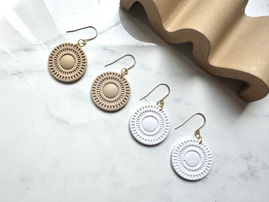 Boho Circle Dangles