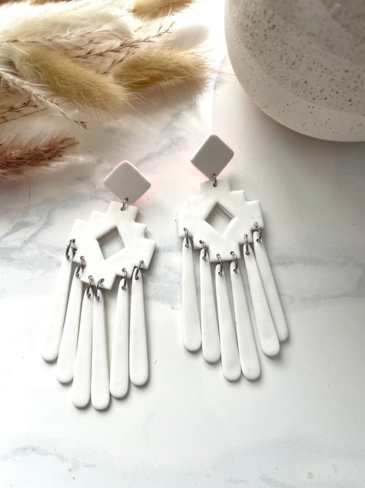 Southwest Dangles- White