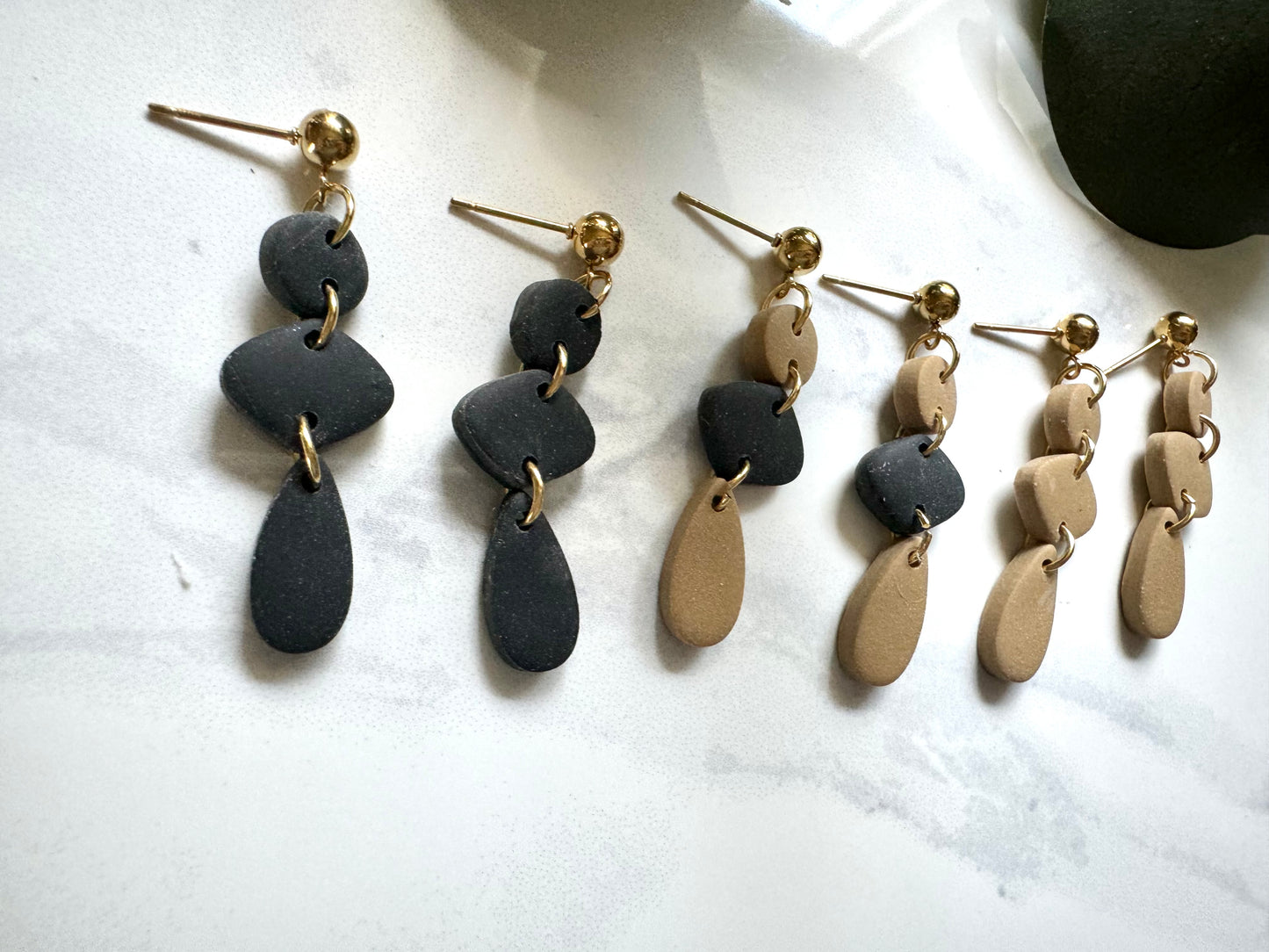 Petite Clay Dangles