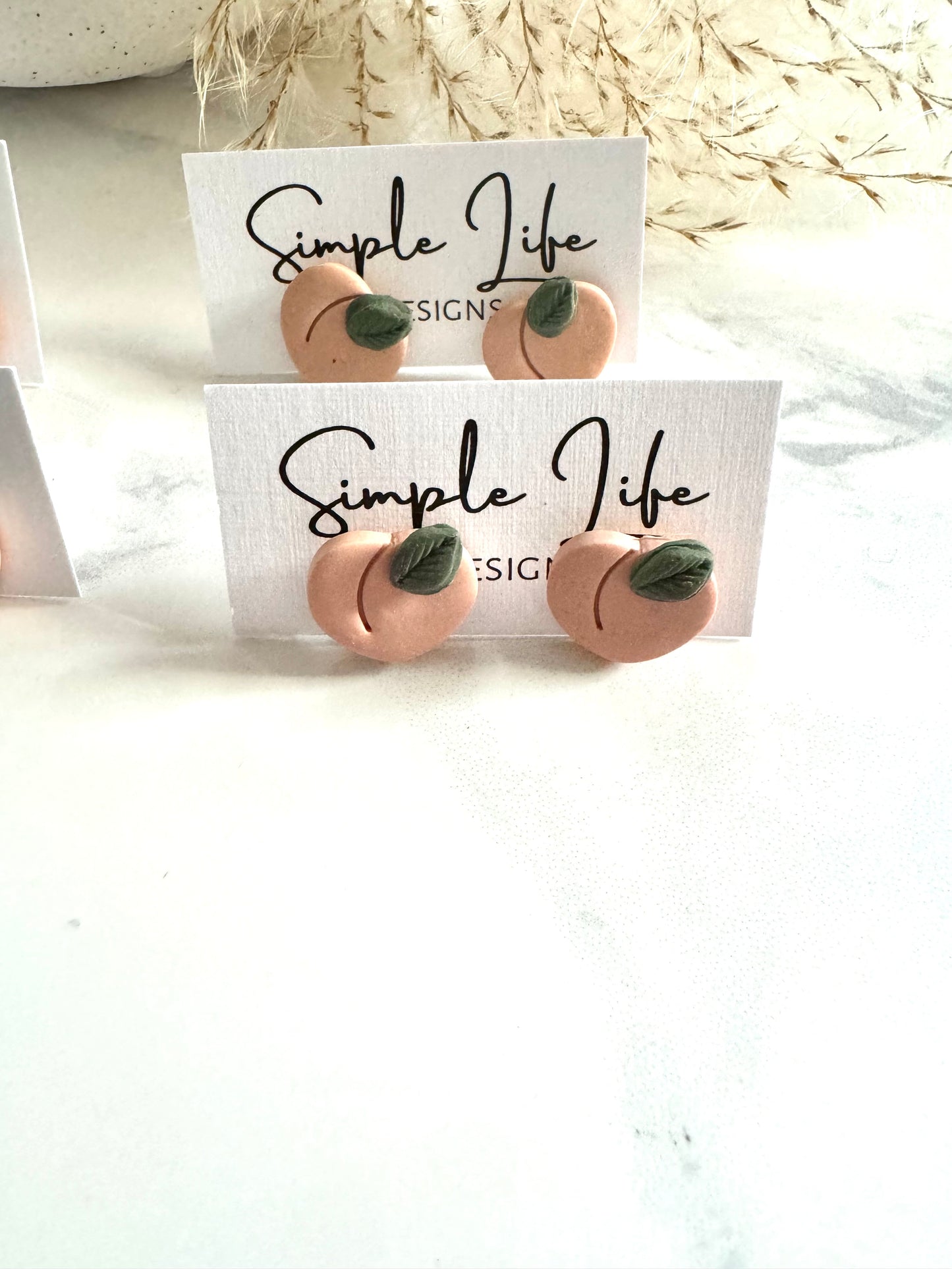 Peach Studs