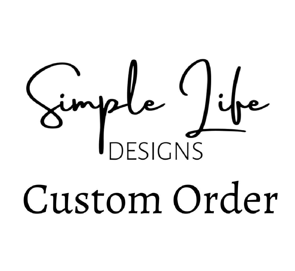 Custom Order for Adelle Miller