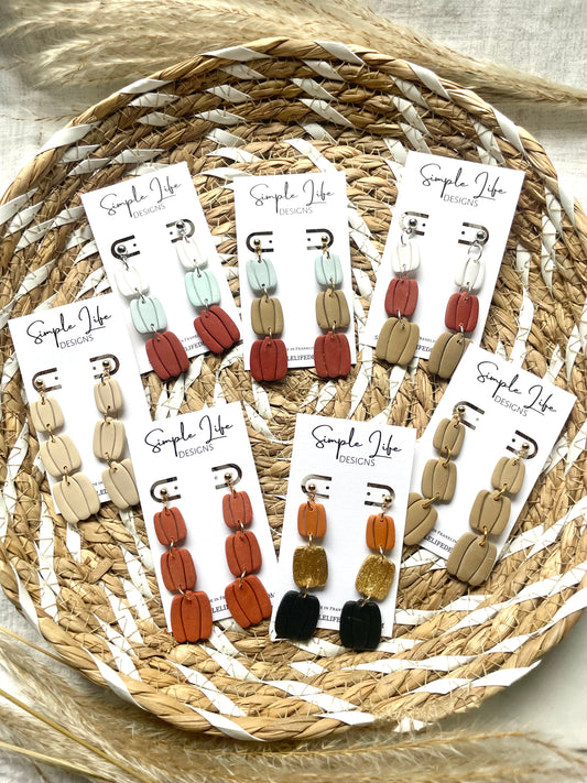 Pumpkin Dangles