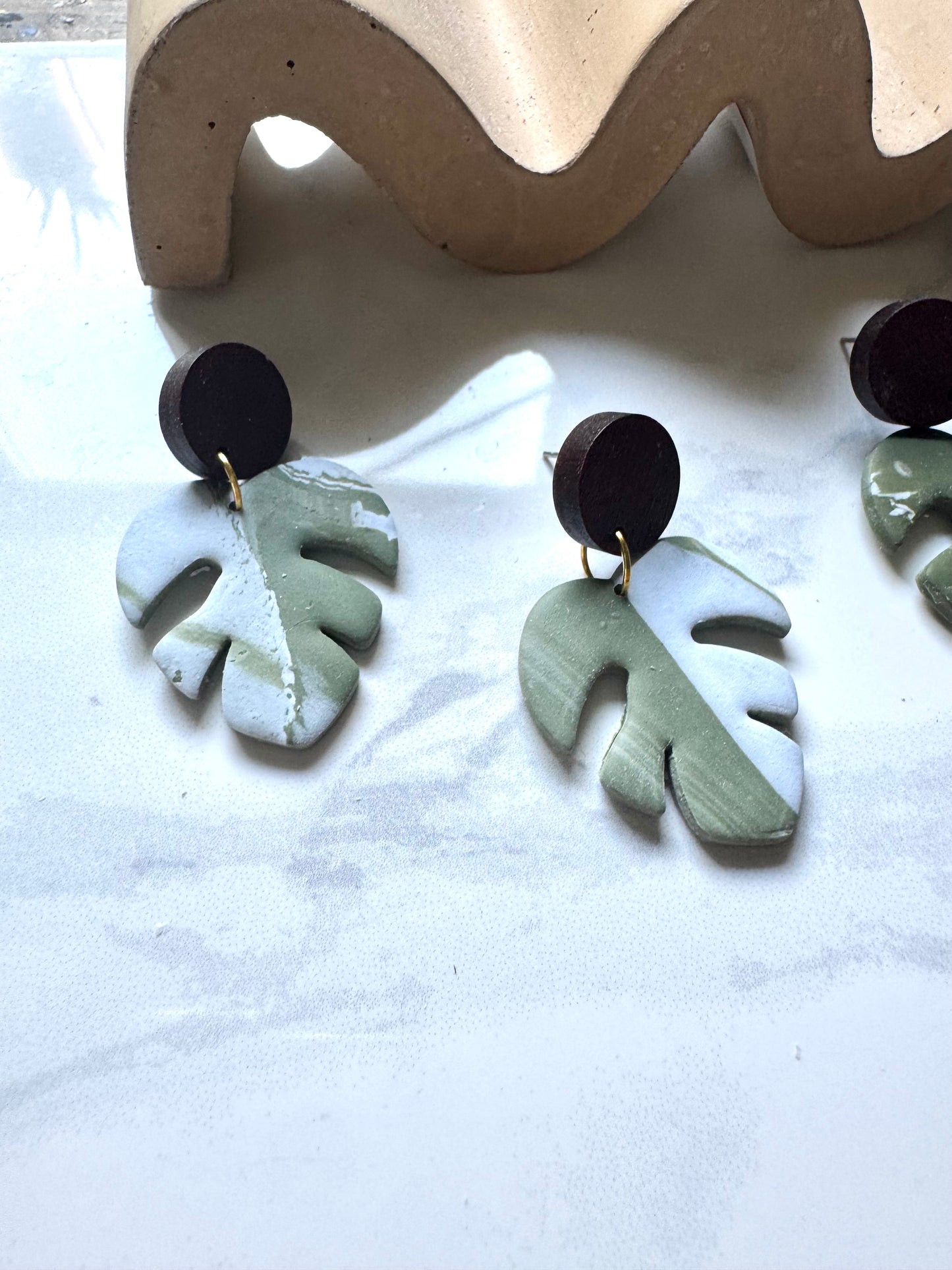 Variegated Monstera Dangles