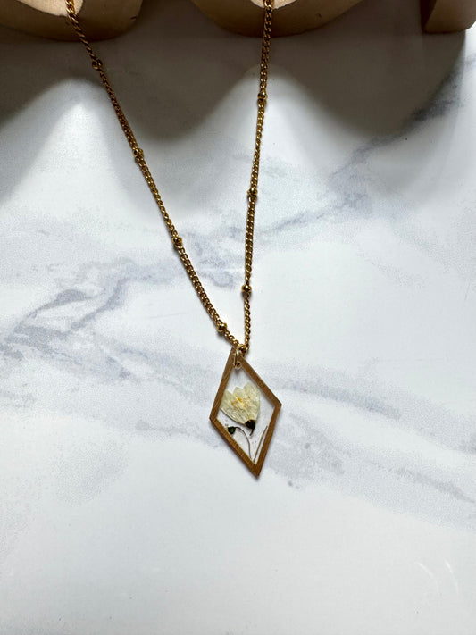 White Flower Diamond