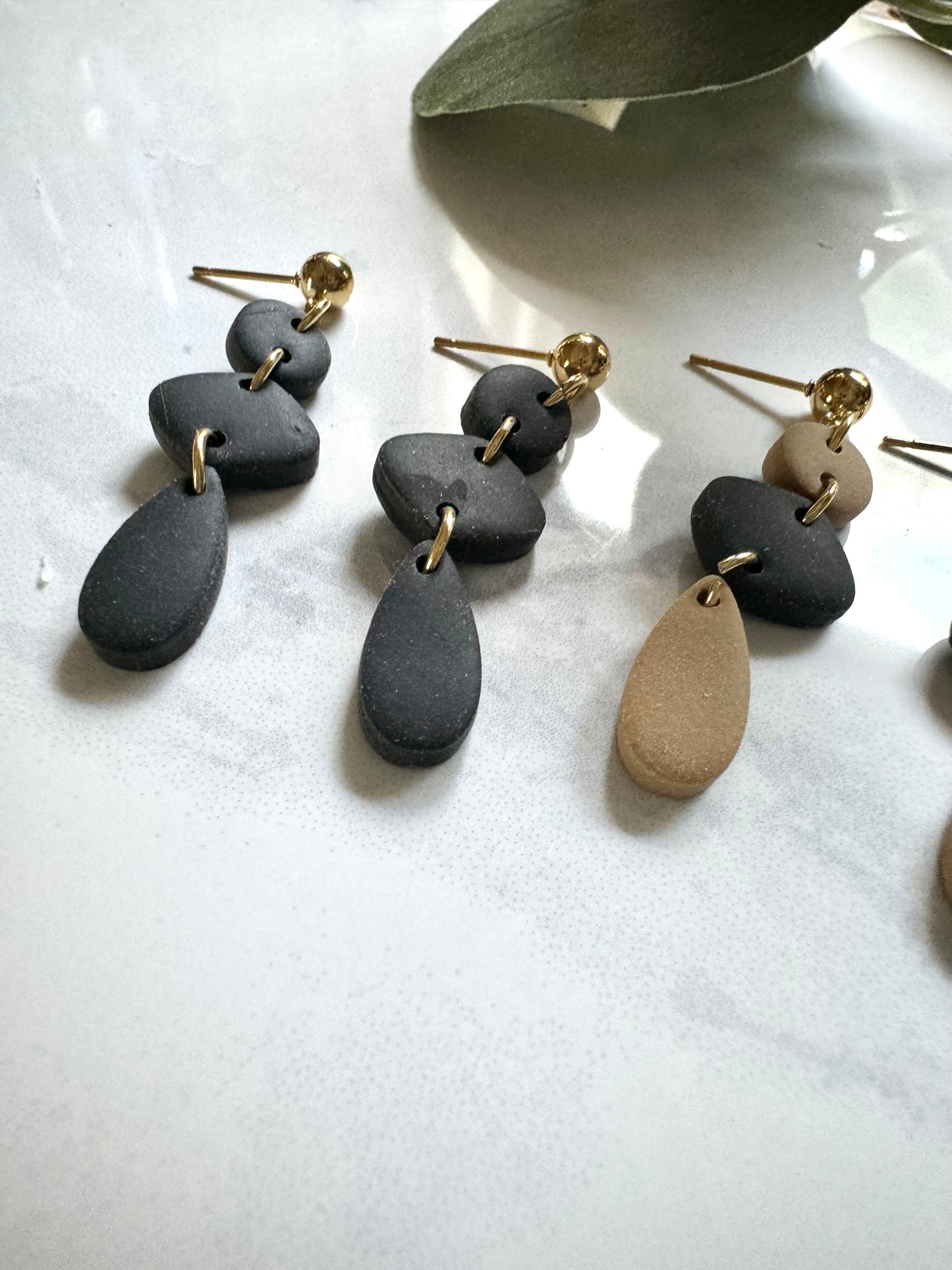 Petite Clay Dangles