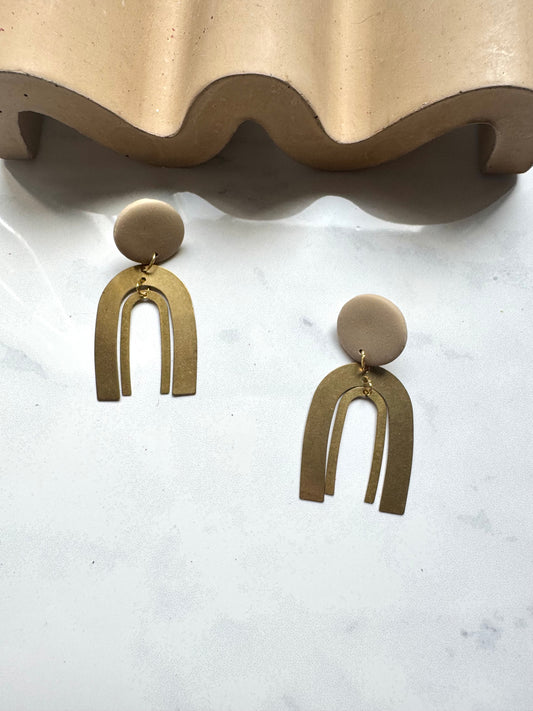 Boho Double Arch Dangles
