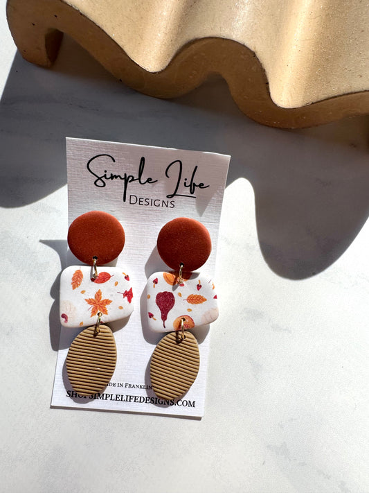 Autumn Organic Dangles