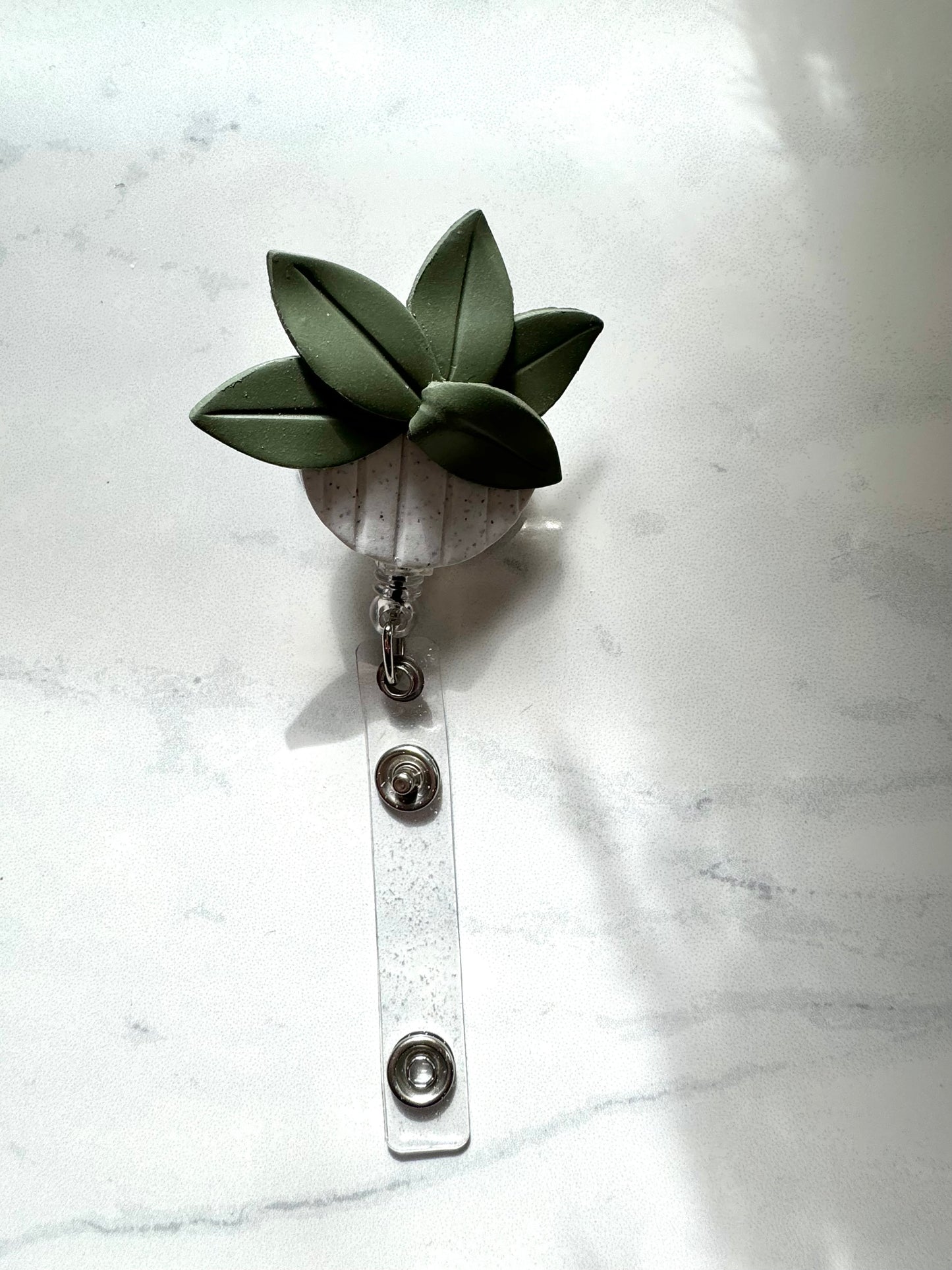 Potted Plant Badge Reel