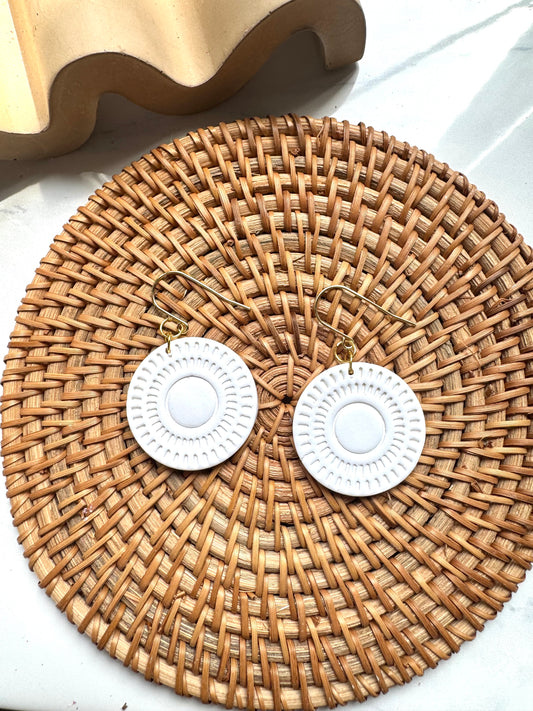Boho Circle Dangles