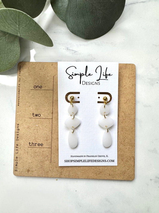 Dainty Clay Dangles