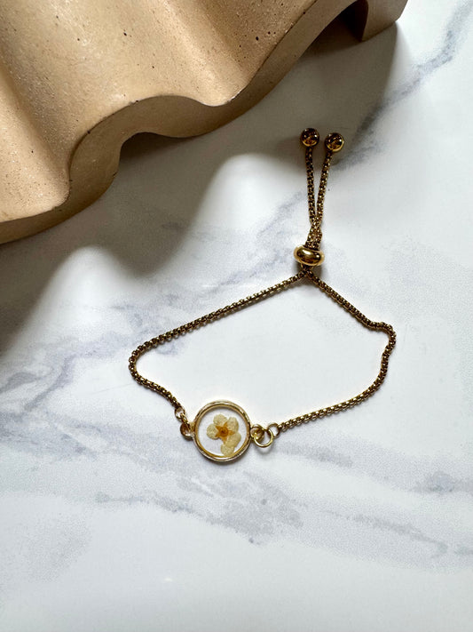 Flower Circle Bracelet