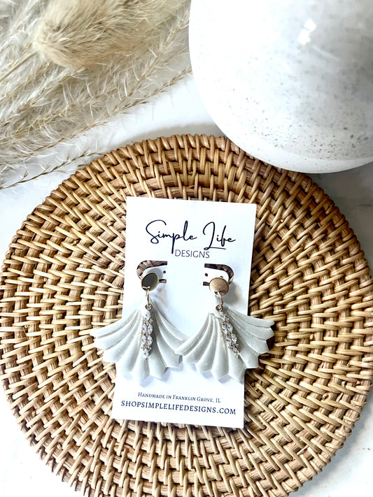 Simple Elegance Fan Dangles