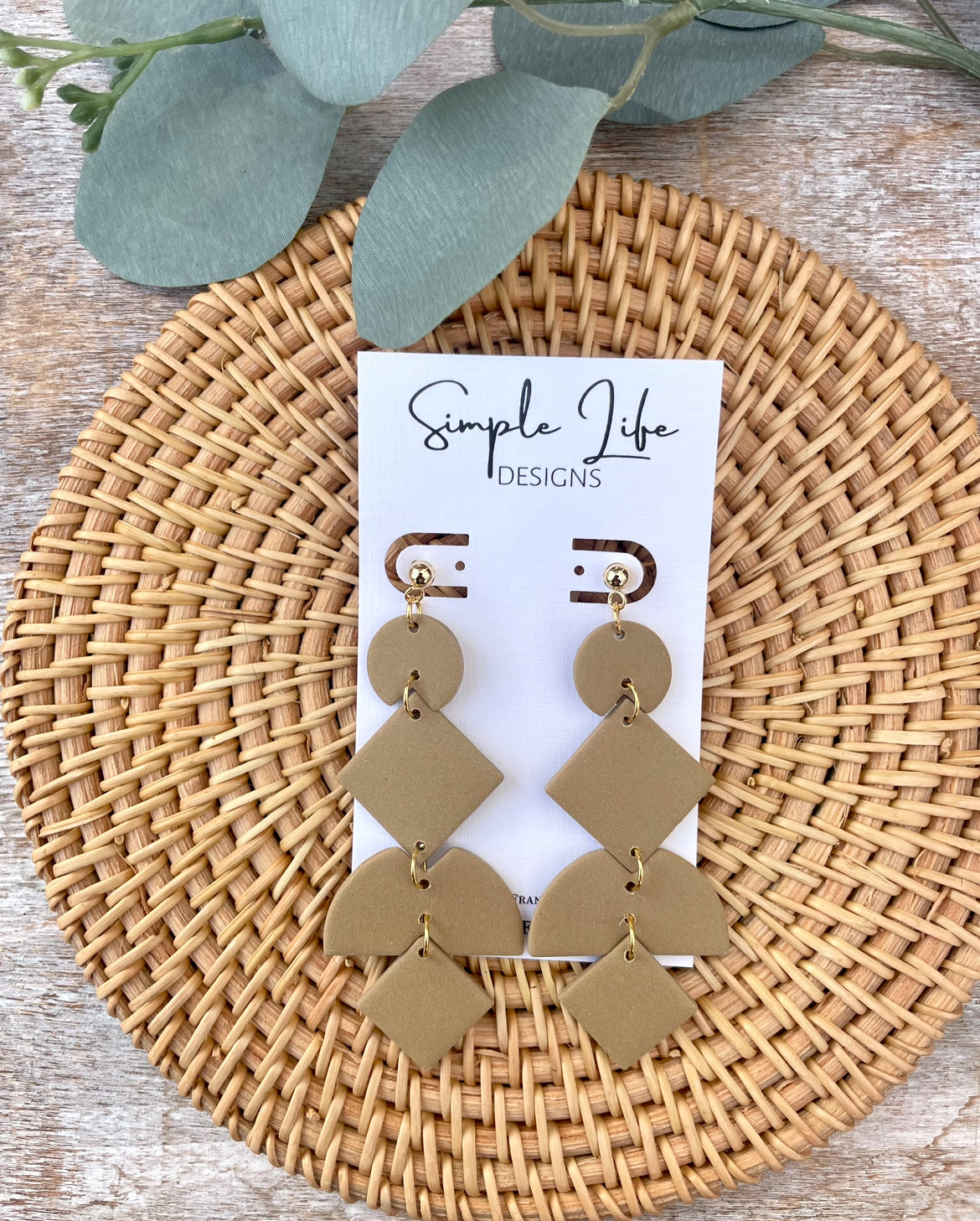 LATTE The Alyse- Simple Statement Earrings