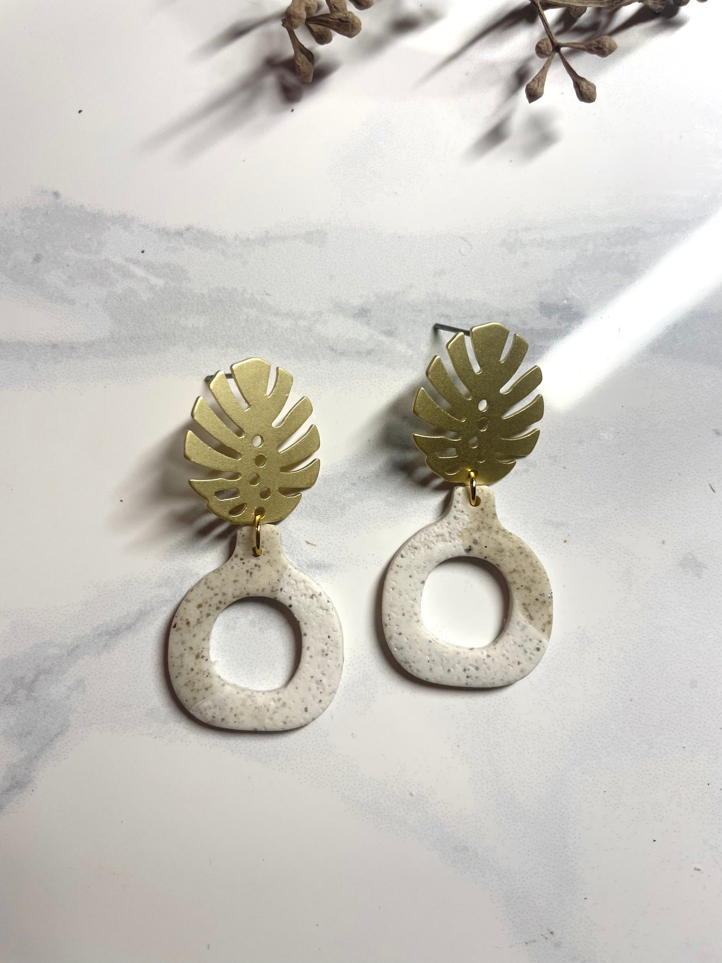 Monstera Vase Dangles